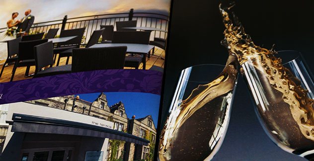 High quality full colour printed brochures